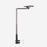 Pack support à pince noir en vue aérienne pour téléphones  